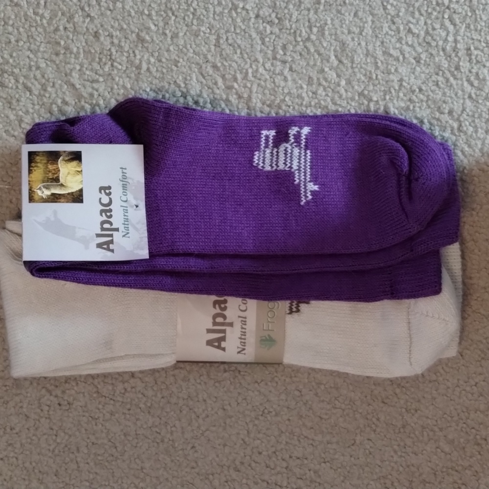 NWT Alpaca Lightweight Boot Socks